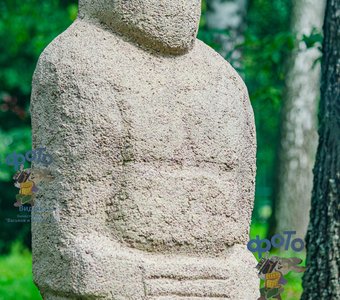 арт-объект «Половецкий воин». город Курск