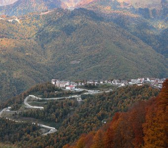 Горная Олимпийская деревня.