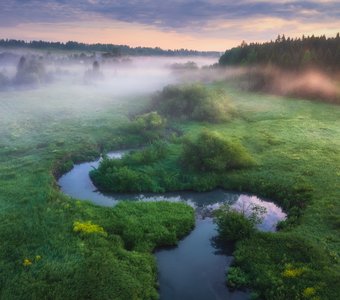 Петляет речка Никулинка