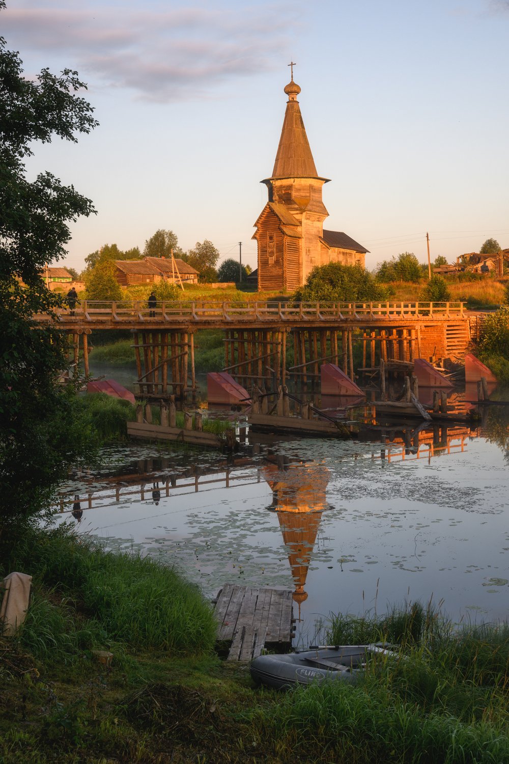 Самино на рассвете