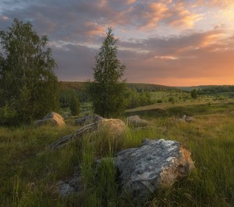 Закат на Ведьминых камнях, Тульская область