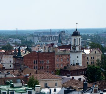 Выборг. Вид с башни Святого Олафа