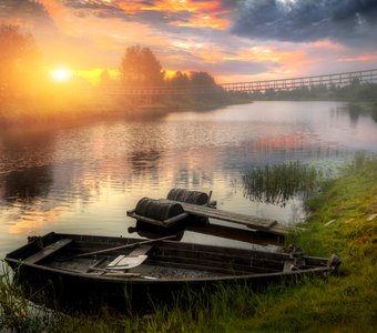 утро на Олонке...