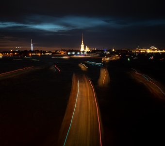 Вечерняя Нева, Санкт-Петербург