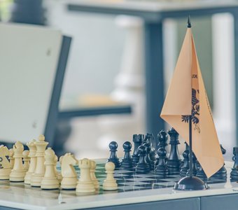 Шахматная беседка в Первомайском парке. город Курск