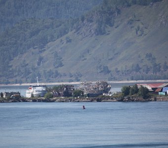 Пейзаж озера Байкал