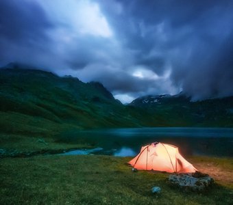 Уют и тепло палатки