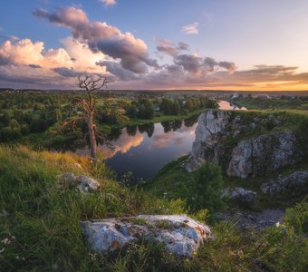 Умиротворение летнего вечера