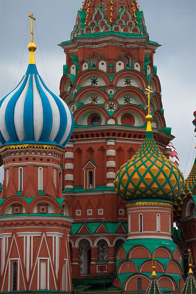 Собор Василия Блаженного в деталях