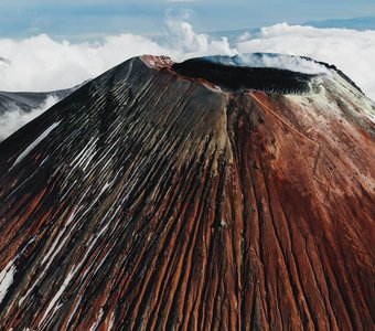 Кратер Авачинского вулкана