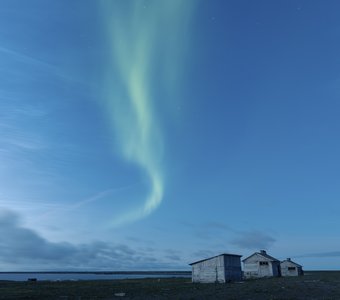 Летнее северное сияние