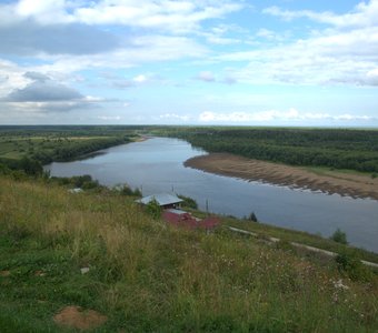 Река Колва, город Чердынь, Пермский край