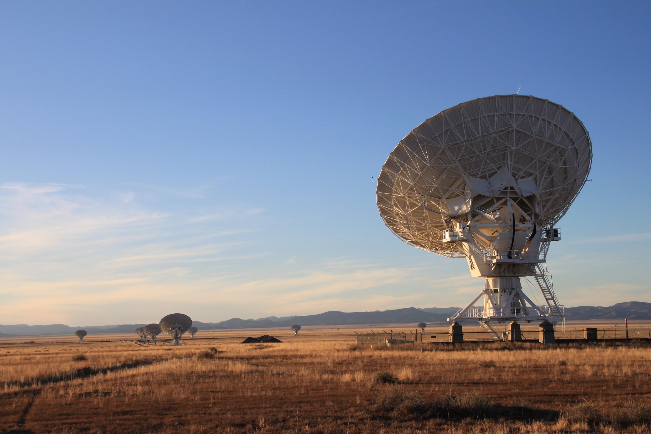 Радиотелескопы в штате Нью-Мексико, США