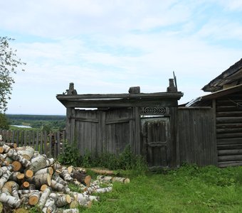 Город Чердынь, Пермский край, деревянные строения