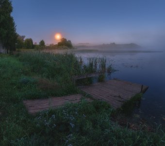 В летнее полнолуние