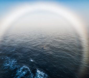 Белая радуга - посланница тумана