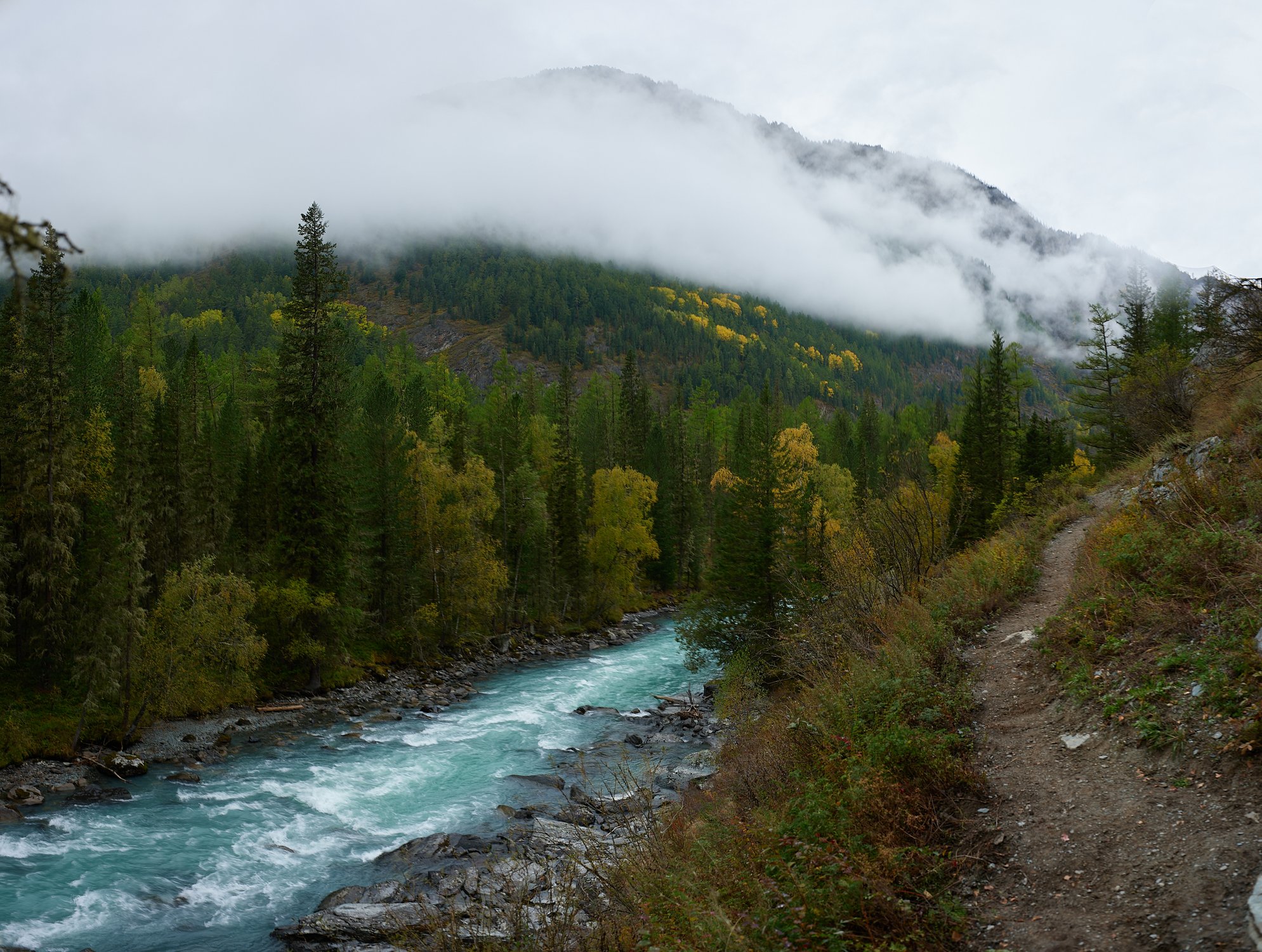 Алтайская осень на берегах Кучерлы