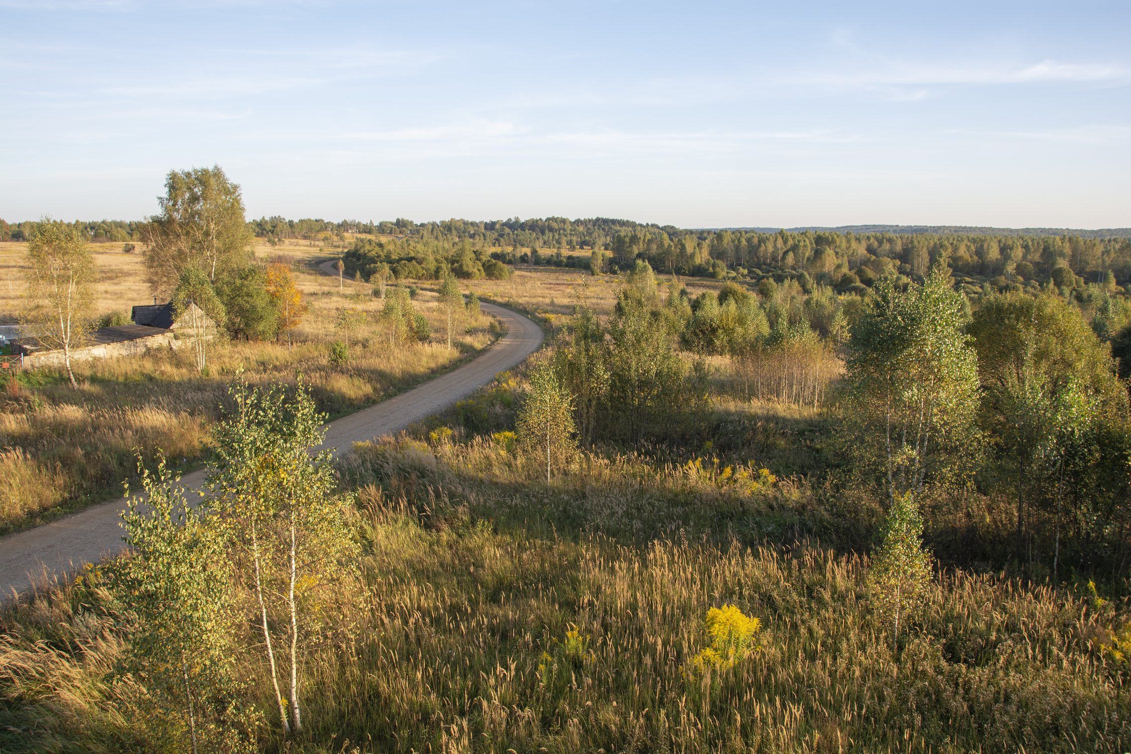 Дорога из Крутогорки в Зимницы