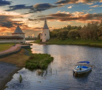 Вечер на Пскове