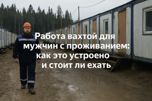 Работа вахтой для мужчин с проживанием: как это устроено и стоит ли ехать