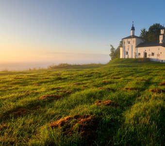 Утро на Труворовом городище