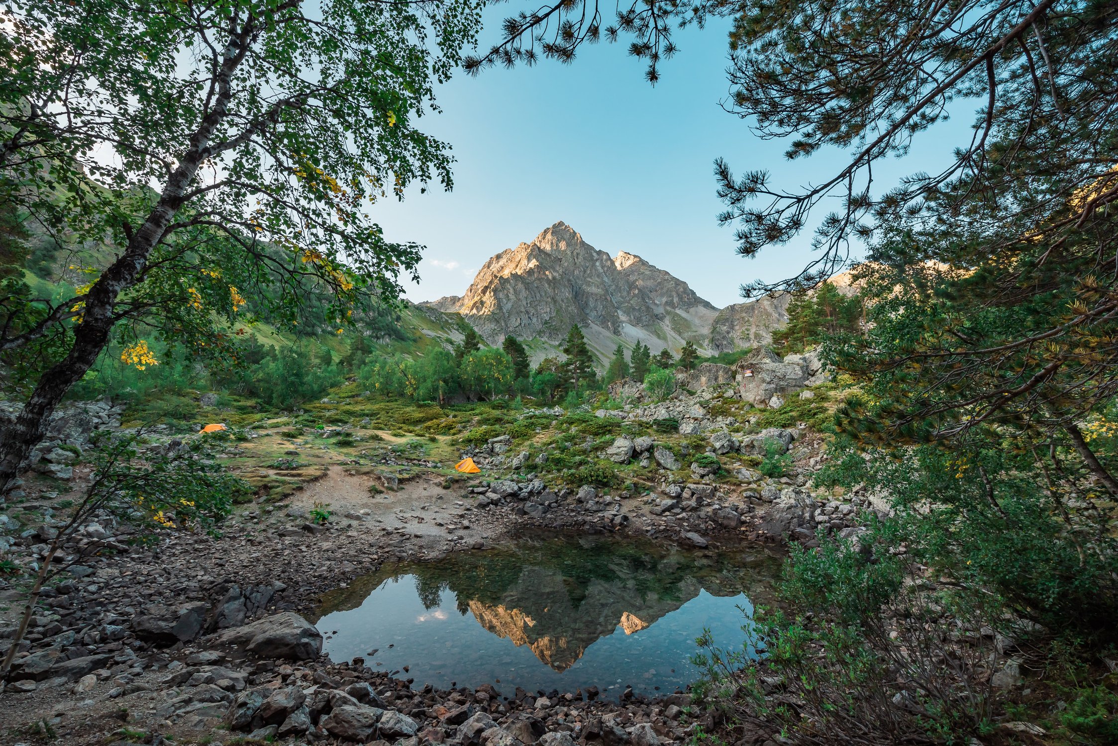 Озеро Орлёнок. Архыз