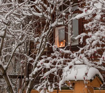 "Утро января в Архангельске"