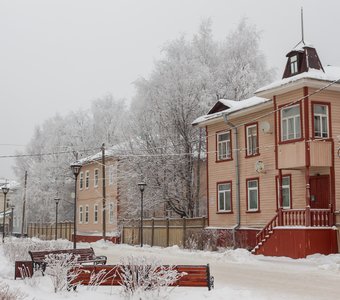Утро января в Архангельске
