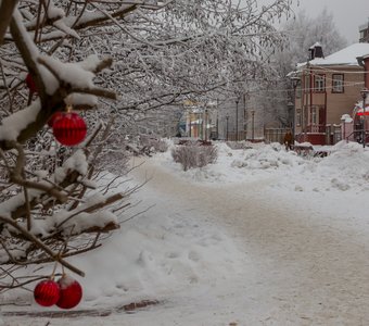 Утро января в Архангельске