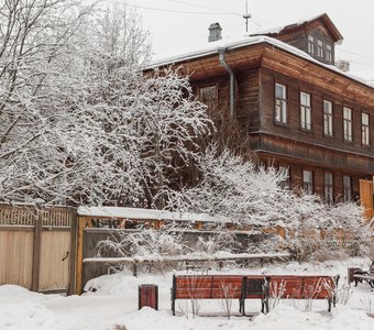 Утро января в Архангельске