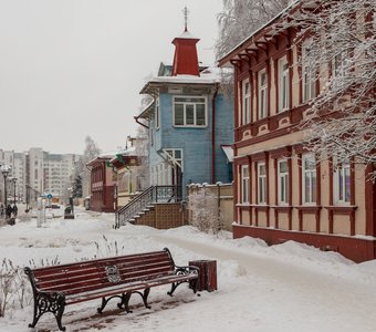 "Утро января в Архангельске"