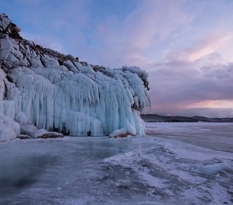 Байкал. Январь. Остров Хубын
