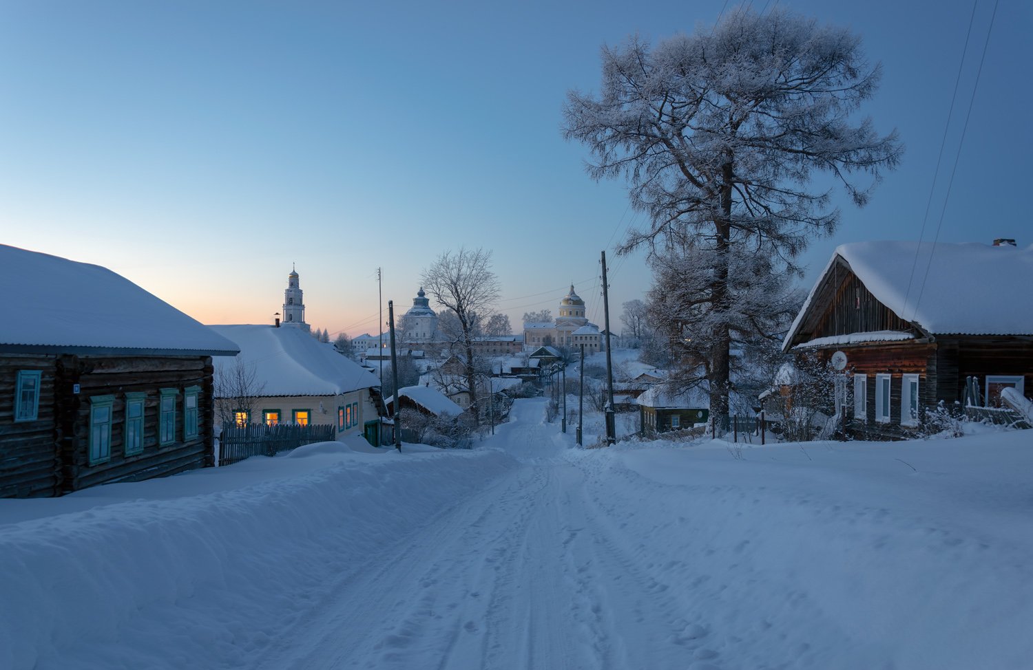 На Крещенские морозы