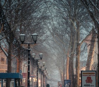 Снова снег!