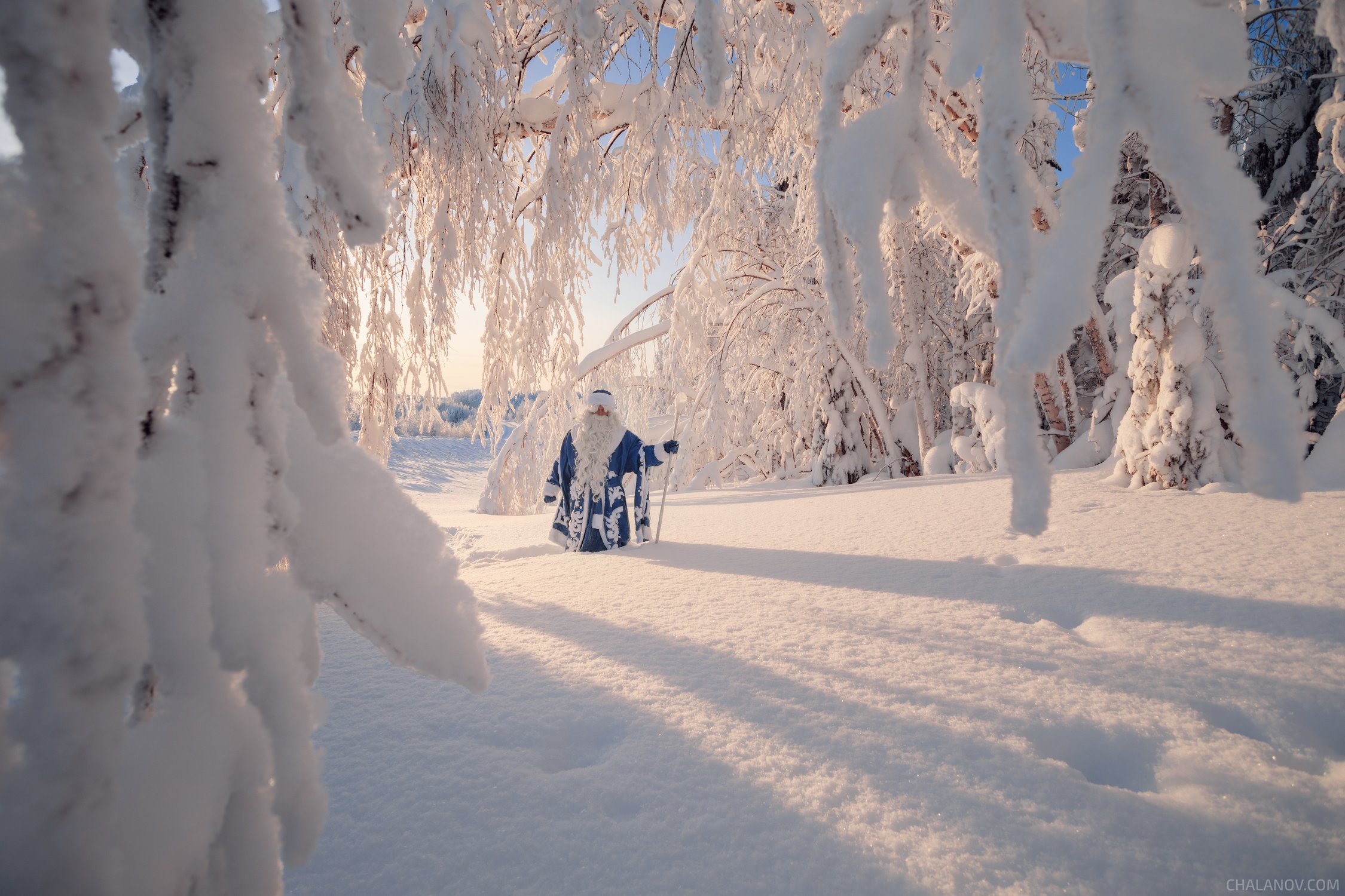 Прогулки Деда Мороза