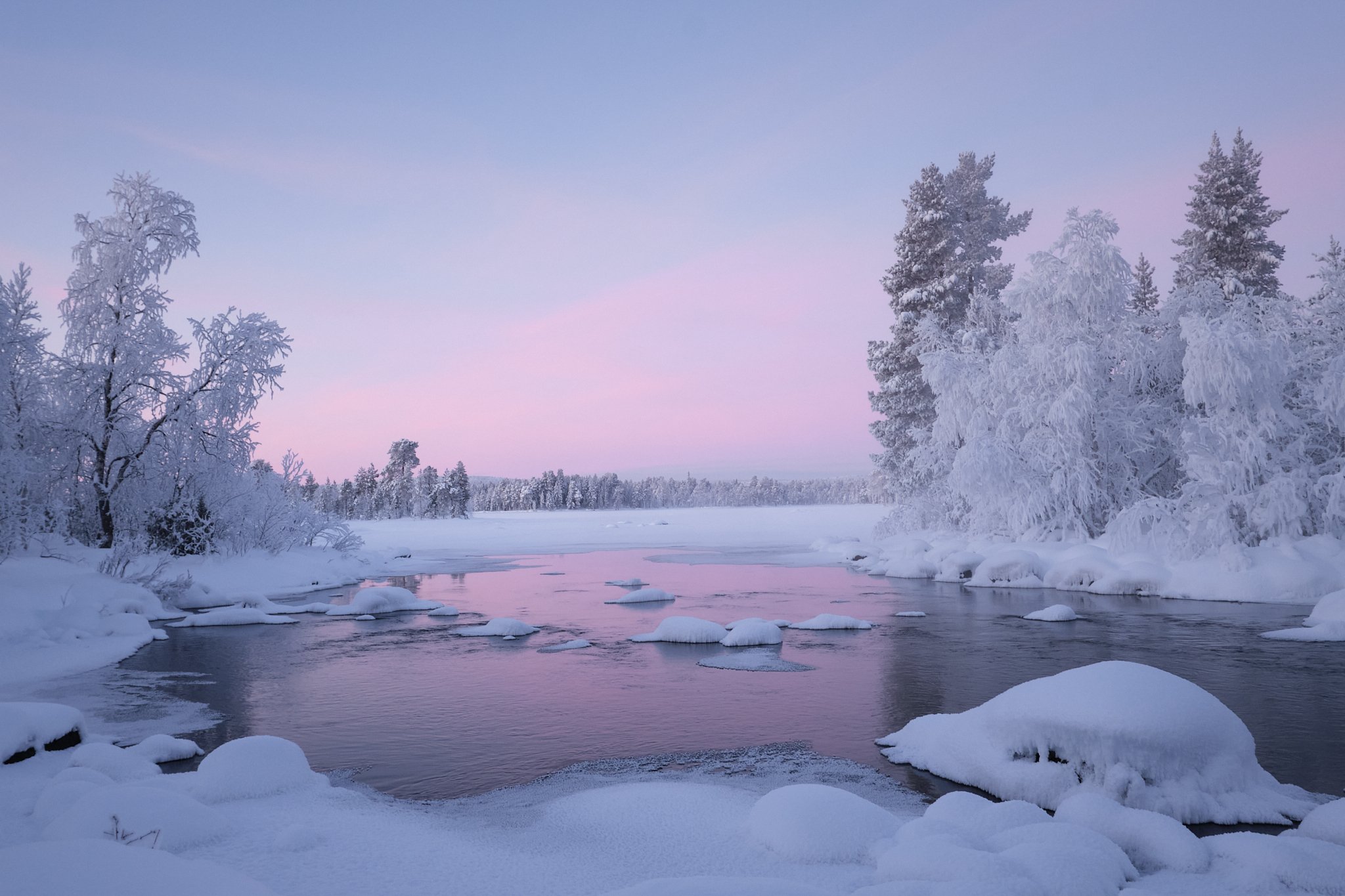 Нежное снежное