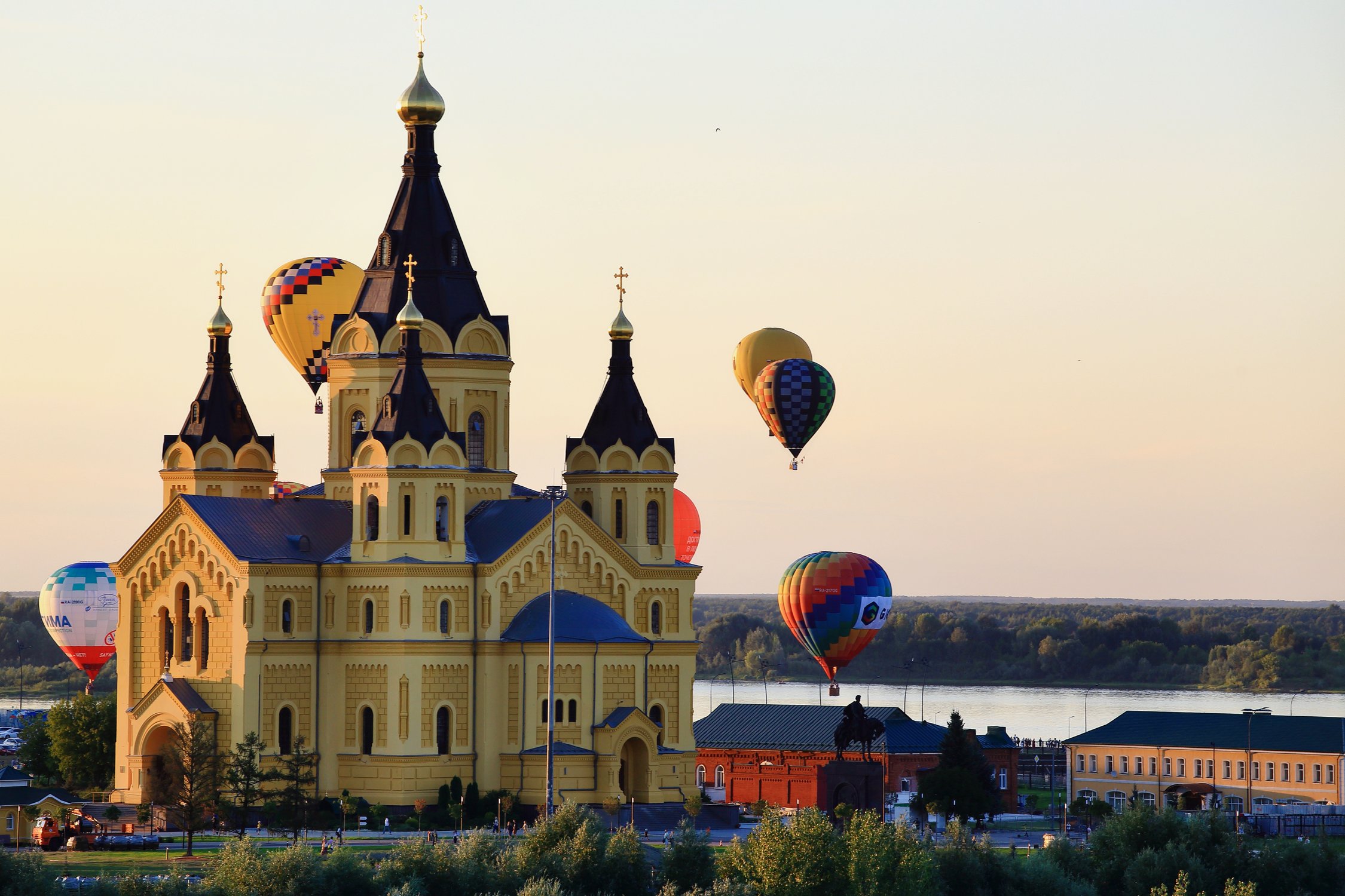 Фестиваль воздушных шаров в Нижнем Новгороде