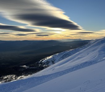 Закат на горе Гумбольдта