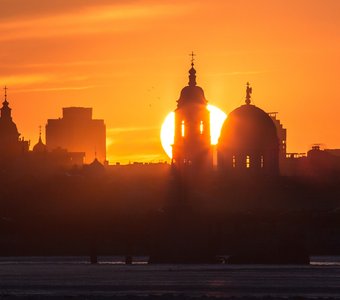 Закат в Северной столице