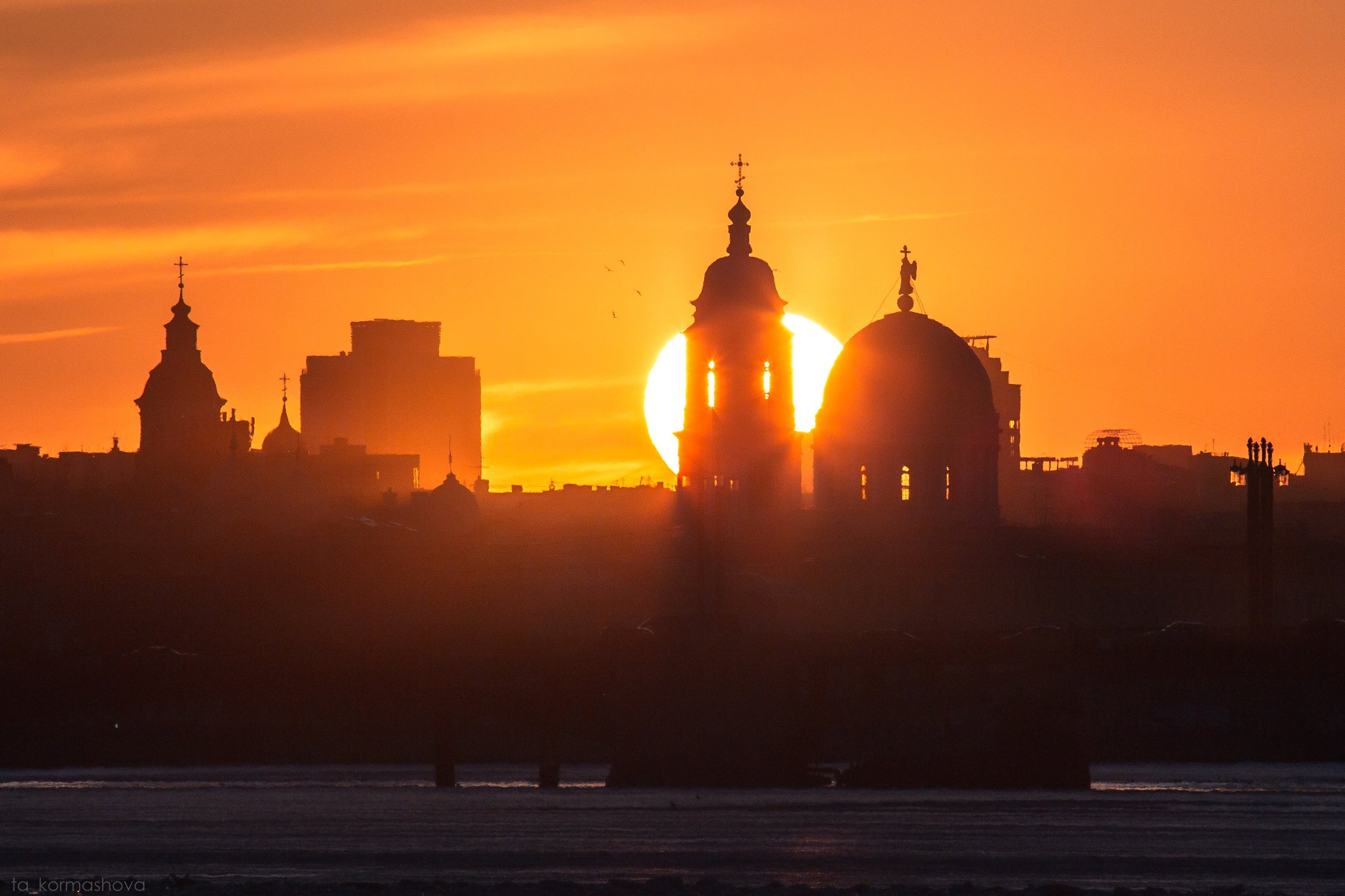 Закат в Северной столице