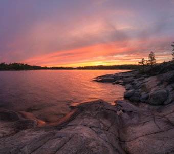 Вечер на Ладоге
