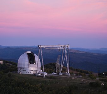 Рассвет в Новом Архызе