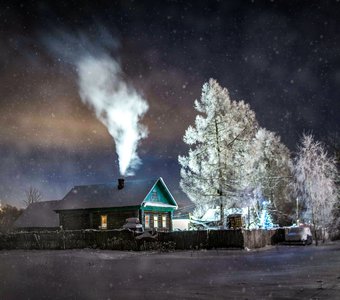 Морозный вечер