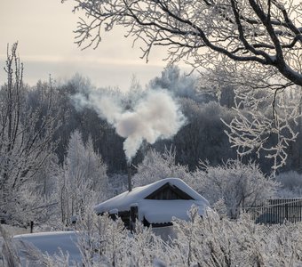 Морозный день