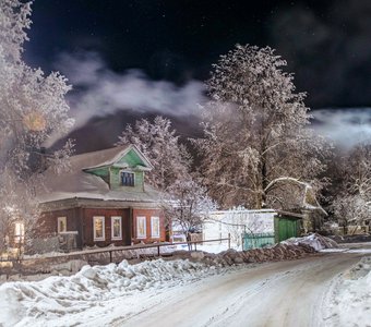 Вечер в деревне