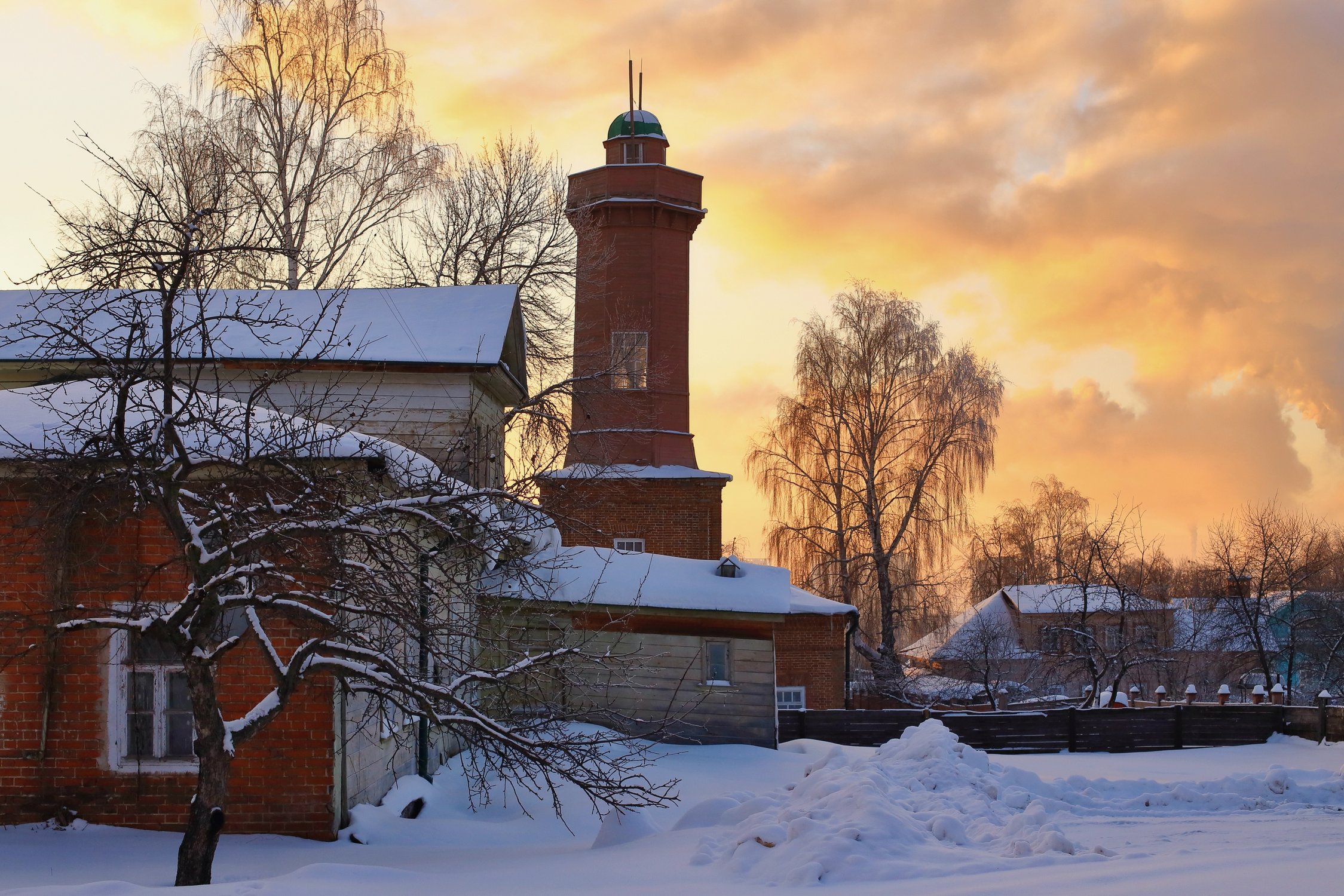 Вечер в старом городе