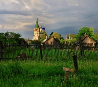 Дунилово-Горицы. Вечер перед грозой
