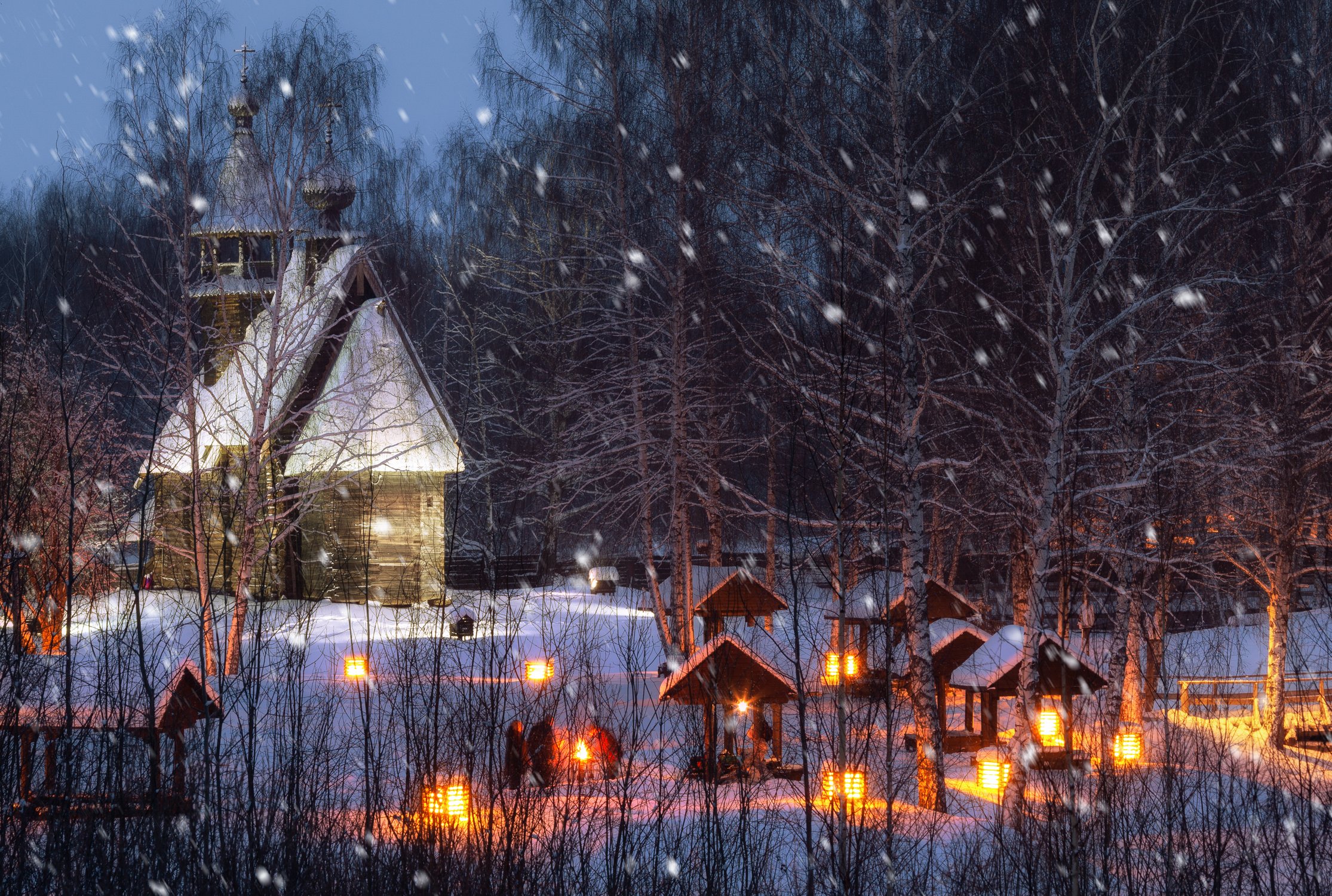 Рождество в Костромской слободе