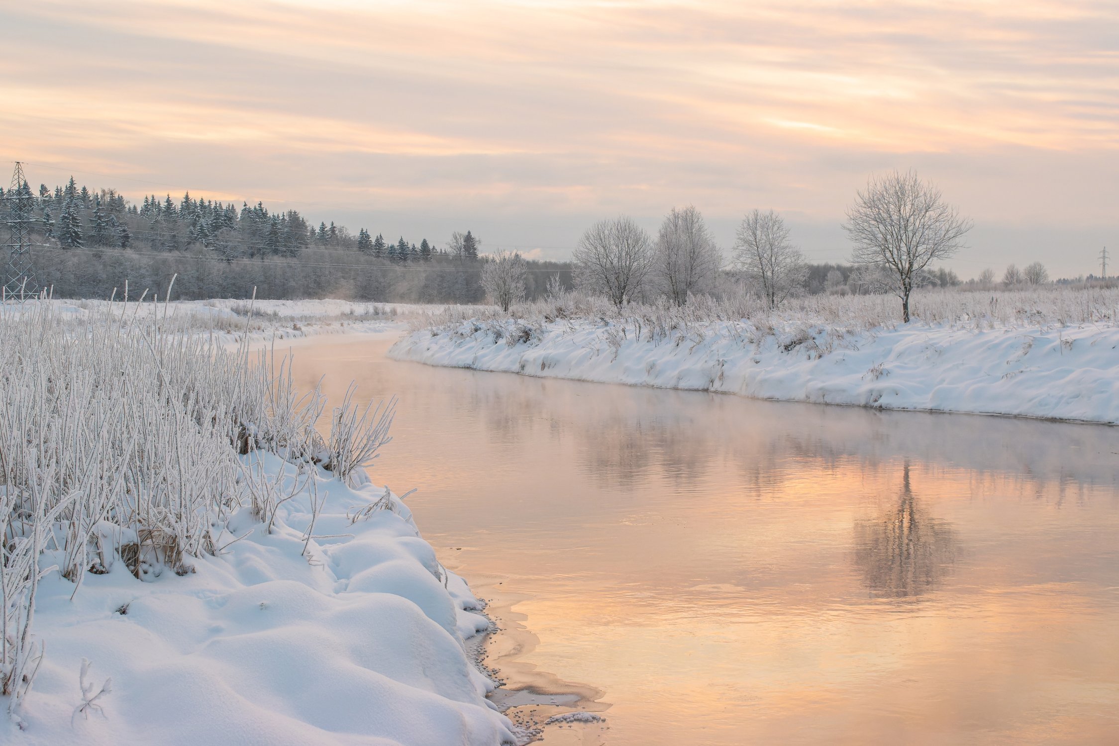 Ижора на закате