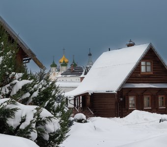 Зимняя сказка в Суздале